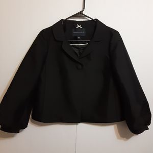 Banana Republic cape jacket puff sleeves Sz 4